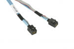 Supermicro CBL-SAST-0593 cabluri SAS 0, 6 m Albastru, Gri (CBL-SAST-0593)