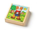 Woodyland Dulap Puzzle Woody Dog, 18 piese (OLP102190016)