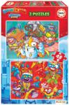 Educa Puzzle Superthings Educa 2x48 piese de la 4 ani (EDU19204) Puzzle
