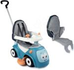 Smoby Set babytaxiu extensibil cu sunete Maestro Ride-On Blue 3in1 Smoby cu suport moale din material (SM720304-2)