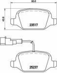 BREMBO set placute frana, frana disc BREMBO PRIME LINE P 23 131 (P 23 131)