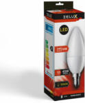 ZELUX Led Candle C37 6W E14 3000K Gyertya Izzó - lumino