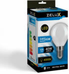 ZELUX Led Mini Globe G45 6W E14 4000K Mini Gömb - lumino