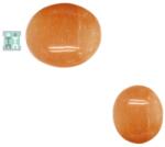 Palm Stone Selenit Portocaliu Natural - 52-61 x 47-56 mm - (XXL) - 1 Buc