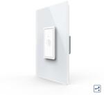 LIVOLO Intrerupator Simplu Cap Scara / Cruce cu Touch Livolo cu Rama Din Sticla 1M - Serie Noua