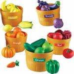 Learning Resources Szín válogató gyümölcsök, zöldségek kosárban (3060)