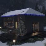 vidaXL Karácsonyi jégcsap lámpa -40db, akril kék (328614)