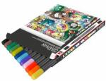 Marabu Двувърхи маркери Aqua Graphix 12 цвята