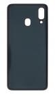 Samsung A405 Galaxy A40 (hátlap) akkufedél, kamera lencsével és ragasztóval, fekete, gyári