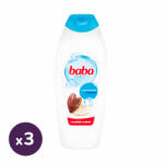 Baba tusfürdő kakaóvajjal 3x750 ml + ajándék matrica