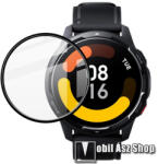 IMAK Xiaomi Watch Color 2, IMAK Flexible Nano Glass okosóra üvegfólia, Full cover, Fekete