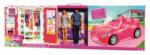 Mattel Barbie set Masina Dulap cu Accesorii 2 Papusi Barbie si Ken GVK05 Papusa Barbie
