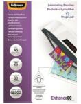 Fellowes meleglamináló fólia 80 mikron A5 fényes 25db/csom 5396003