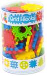 Mochtoys Grid Blocks 50 db-os építőjáték hengerben (12333)