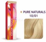 Wella Color Touch Pure Naturals professzionális demi-permanent hajszín többdimenziós hatással 10/01 60 ml