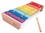 Classic World Jucarie din lemn Classic World - Xilofon in culorile curcubeului (4044) Instrument muzical de jucarie