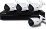Acvil Sistem supraveghere IP exterior basic Acvil ACV-B4EXTFC30-2M-IP, 4 camere, 2 MP, lumina alba, 2.8 mm, slot card (ACV-B4EXTFC30-2M-IP)