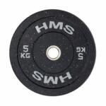 HMS Гумен диск с тегло 5 кг/ 51 мм hms htbr05 - сив