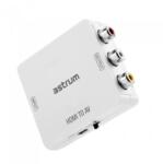 Astrum DA470 HDMI - AV CVBS adapter fehér (aktív)