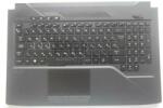 ASUS ROG Strix GL503 GL503VS series 90NR0G51-R31HU0 háttérvilágítással (backlit) burkolattal (topcase) magyar (HU) fekete laptop/notebook billentyűzet gyári