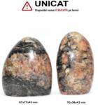  Obelisc Piatra lunii cu Turmalina Mineral Natural - 87-93 x 58-77 x 42-43 mm - ( XXL) - 1 Buc