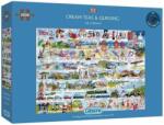 Gibsons Puzzle Gibsons din 2000 de piese - Colaj englez (G8019) Puzzle