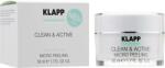 Klapp Peeling facial - Klapp Clean & Active Micro Peeling 50 ml Masca de fata