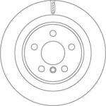 TRW Disc frana TRW DF6755 (DF6755) - automobilus