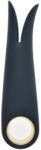 Mokko Toys Stimulator Clitoridian Tulip Petals 10 Moduri Vibratii Puternice Silicon Albastru Inchis Mokko Toys Vibrator