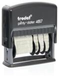 TRODAT 4817 Dátumbélyegző ( 12 Fix Szó + Dátum )