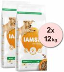Iams Iams Dog Adult Large Breed, Chicken 2 x 12 kg