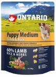ONTARIO ONTARIO Puppy Medium Lamb & Rice 0, 75kg