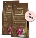 Fitmin Fitmin Purity Senior & Light Rice Venison & Lamb 2 x 12 kg