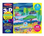 Melissa & Doug 3D újrahasználható matrica készlet - természet (9376)