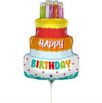 Grabo Balon folie mini figurina tort 23 x 32 cm