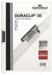 DURABLE Gyorsfűző, klipes, A4, DURABLE "DURACLIP® 30", fehér (DB220002) - irodaoutlet