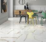 SPANYOL 60, 8X60, 8 GE Dana Gold ARANY Erezetes márványos Design Gres fényes prémium spanyol járólap