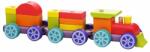 Cubika ДЪРВЕНО ВЛАКЧЕ ЗА НИЗАНЕ, cubika - rainbow express