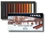 Lyra Set pastel Brown Tones Polycrayons Soft Lyra