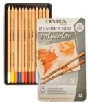 LYRA Set 12 creioane colorate Rembrandt Polycolor Lyra