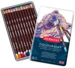 Derwent Set 12 creioane colorate Coloursoft Derwent