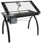 Studio Designs Masa de lucru neagra Futura Craft