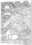  Panza sasiu predesenata Lighthouse Pintcolor Carte de colorat