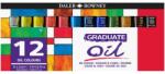 Daler-Rowney Set 12x22ml culori ulei Graduate Daler Rowney