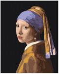 Atelier Pictura pe numere Girl with a pearl earring Atelier Carte de colorat