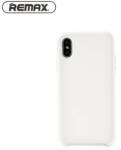 REMAX iPhone X / XS szilikon tok, hátlaptok, telefon tok, matt, fehér, Remax RM-1613