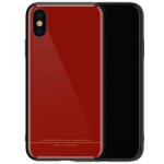 REMAX Telefon tok, iPhone X / XS hátlaptok, piros, Remax RM-1653