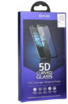 Roar Samsung Galaxy A42 5G üvegfólia, tempered glass, előlapi, 5D, edzett, hajlított, fekete kerettel, Roar