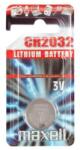 Maxell Maxell: Alkáli lítium gombelem CR2032 1db bliszteres csomagolásban (103040) - jatekshop