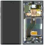 Samsung NBA001LCD096891 Gyári Samsung Galaxy Note 1 10.1 ezüst LCD kijelző érintővel kerettel előlap (NBA001LCD096891)